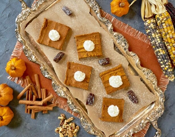 Sunsweet Date Pumpkin Pie Bars